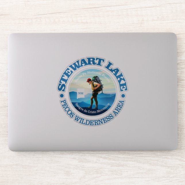 Stewart Lake (C) Sticker (Computer)