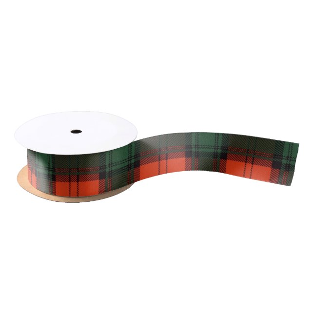Stewart of Atholl clan Plaid Scottish tartan Satin Ribbon (Spool)