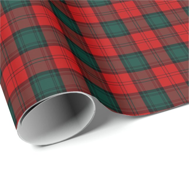 Stewart of Atholl Clan Tartan Wrapping Paper (Roll Corner)