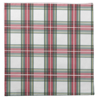 Stewart Plaid Christmas Cloth Napkin