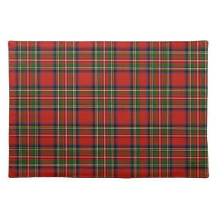 Stewart Plaid Cloth Placemat