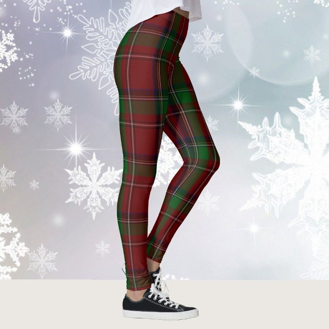 STEWART Plaid Scottish Tartan Irish Winter Leggings (Creator Uploaded)