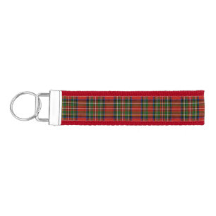 Stewart Plaid Wrist Keychain