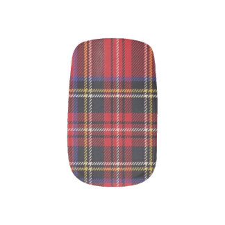 Stewart Red Tartan Pattern Minx® Nail Art