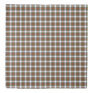 Stewart Royal Dress Clan Tartan Plaid Pattern Duvet Cover