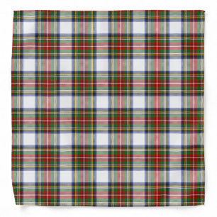 Stewart Royal Dress Plaid Scottish Pattern Bandana
