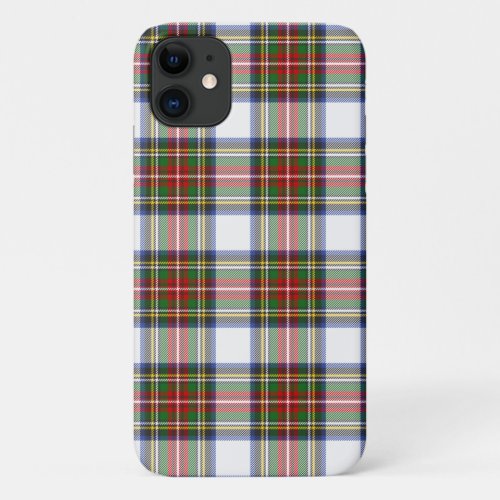 Stewart Royal Dress Plaid Scottish Pattern iPhone 11 Case