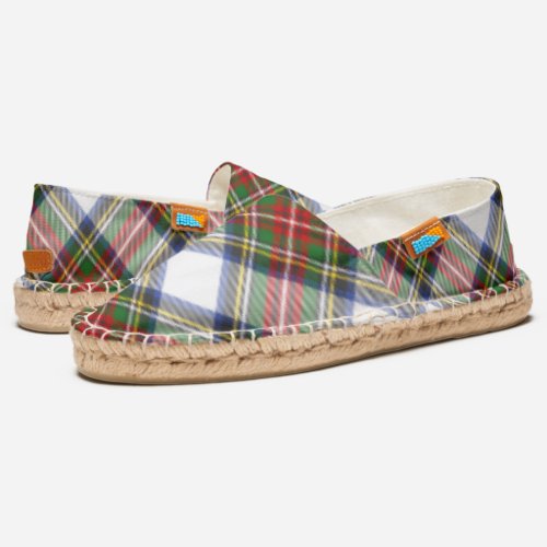 Stewart Royal Dress Plaid Scottish Pattern Espadrilles