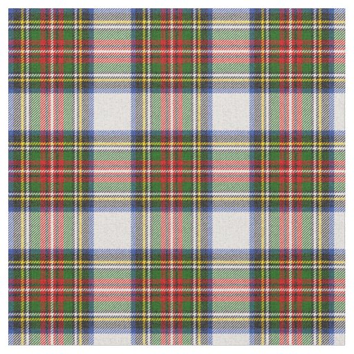 Stewart Royal Dress Plaid Scottish Pattern Fabric