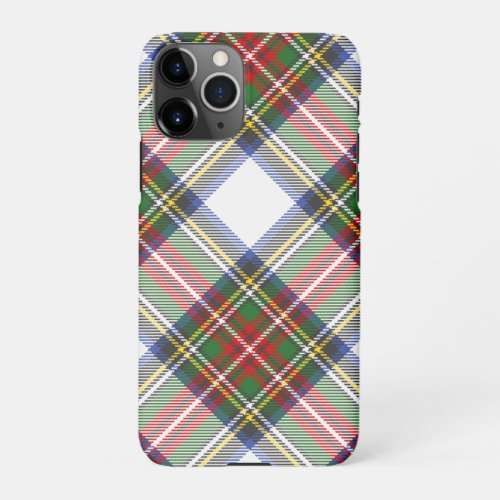 Stewart Royal Dress Plaid Scottish Pattern iPhone 11Pro Case