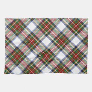 Stewart Royal Dress Plaid Scottish Pattern Kitchen Towel