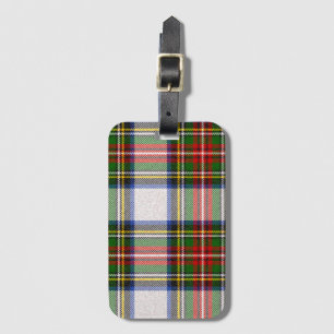 Stewart Royal Dress Plaid Scottish Pattern Luggage Tag