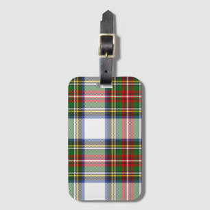 Stewart Royal Dress Plaid Scottish Pattern Luggage Tag