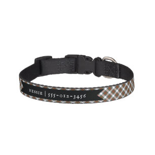 Stewart Royal Dress Plaid Scottish Pattern Pet Collar