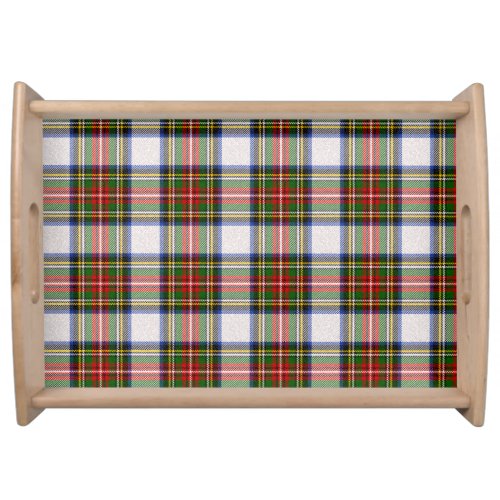 Stewart Royal Dress Plaid Scottish Pattern Serving Tray