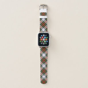 Stewart Royal Dress Scottish Clan Tartan Plaid Apple Watch Band