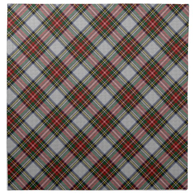 Stewart Royal Dress Tartan Cloth Napkin (Front)