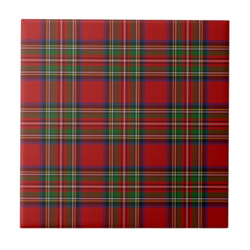 Stewart Royal Tartan Ceramic Tile