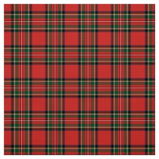 Stewart Royal Tartan. Fabric