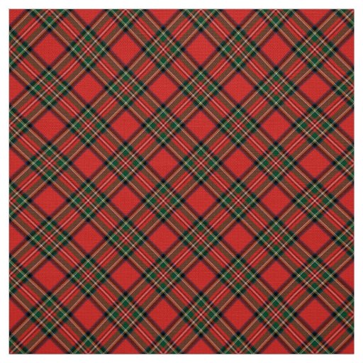 Stewart Royal Tartan. Fabric