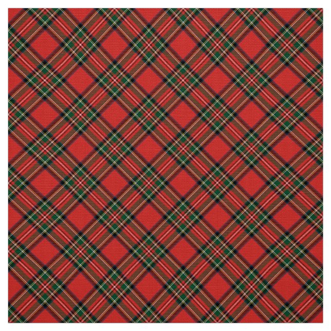 Stewart Royal Tartan. Fabric (Swatch)