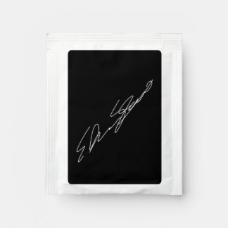 Stewart’s artistic signature Tea Bag Drink Mix