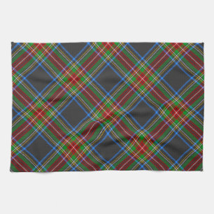 Stewart Stuart Black Clan Tartan Plaid Kitchen Towel