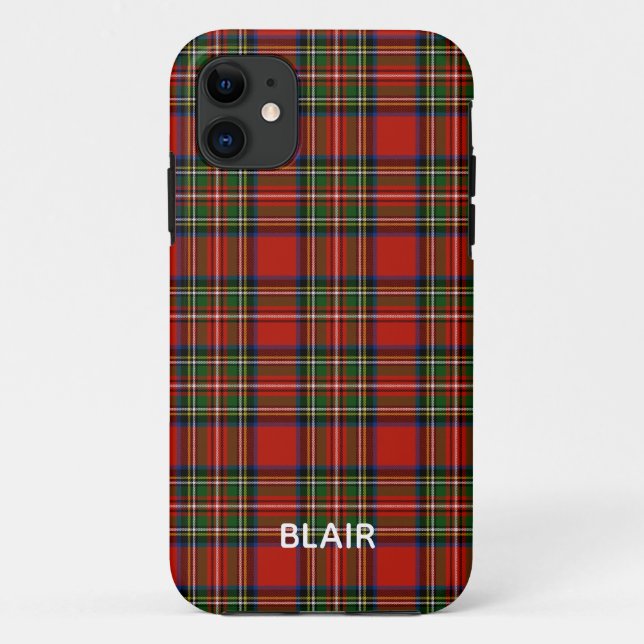 Stewart Tartan Phone Case (Back)