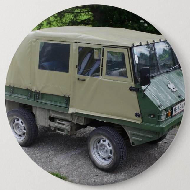 Steyr Puch Haflinger Button (Front)