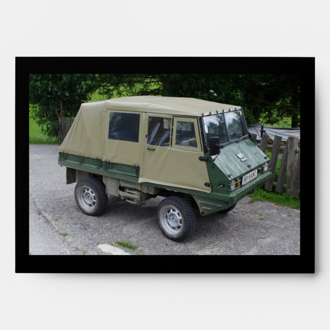 Steyr Puch Haflinger Envelope (Front)