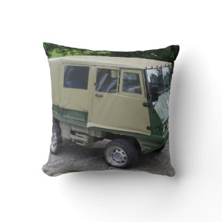 Steyr Puch Haflinger Throw Pillow