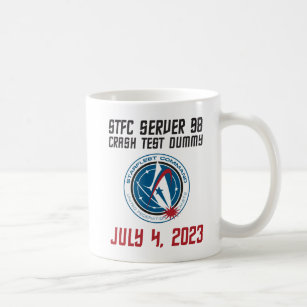 STFC Server 98 Crash Test Dummy mug