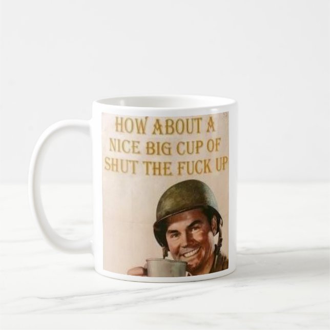 stfu2 coffee mug (Left)