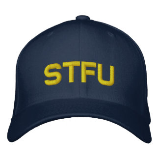 STFU EMBROIDERED BASEBALL CAP