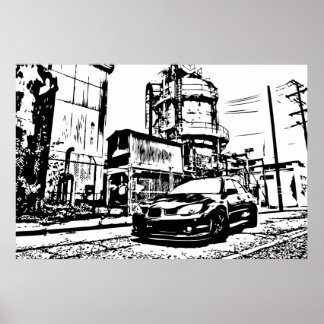 Sti "The Streets" Poster