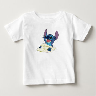 Stich Playing in Sand Disney Baby T-Shirt