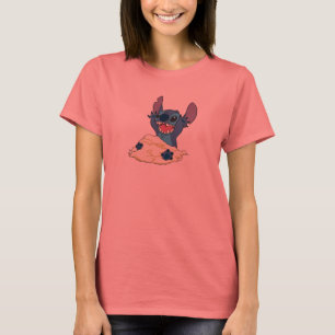 Stich Playing in Sand Disney T-Shirt