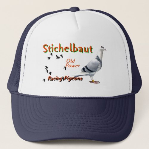Stichelbaut  Racing pigeons Trucker Hat