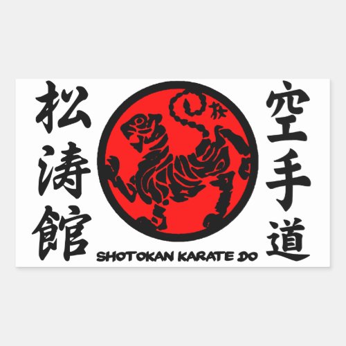 Sticivo Shotokan Karate_do Rectangular Sticker