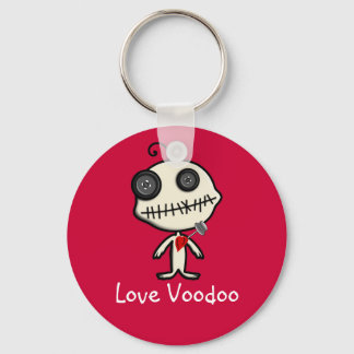 Stick a Pin in Valentine's Day and be Done With It Keychain