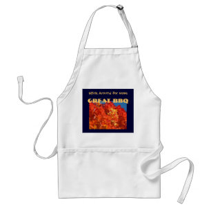 Stick Around for some Great BBQ aprons Barbeque