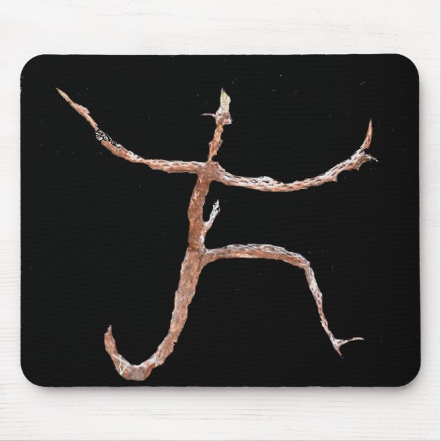 stick art mouse pad (Front)