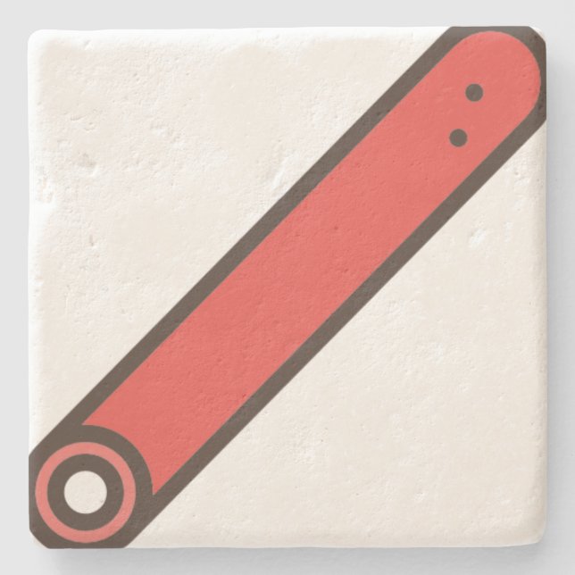 stick-candy stone coaster (Front)