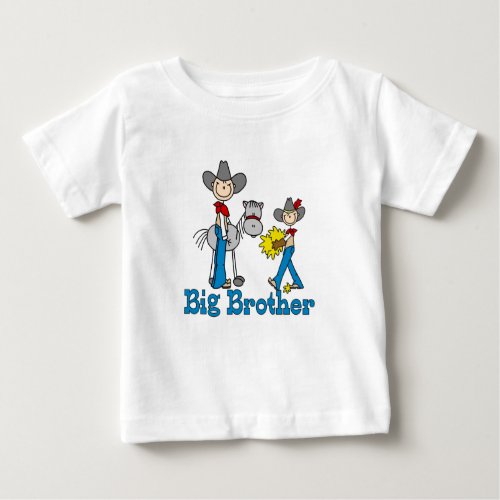 Stick Cowboys Big Brother Baby T_Shirt