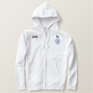 Stick Dogge klein schwarz, DD Embroidered Hoodie