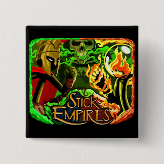 Stick Empires - The 3 Empires Pinback Button