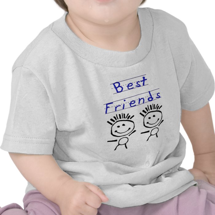 Stick Figure Best Friends Tshirts