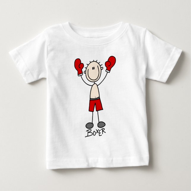 Stick Figure Boxing T-shirts and Gifts (Front)