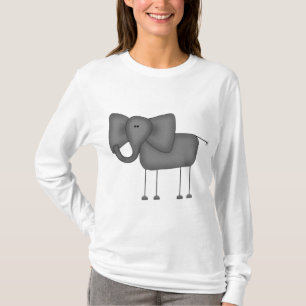 Stick Figure Elephant Tshirts and Gifts