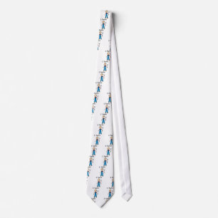 Stick Figure Farmer Tshirts and Gifts Neck Tie